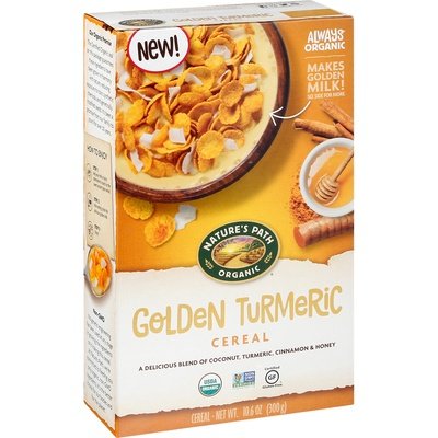 Natures Path Golden Tumeric Flakes 6/10.6 Oz [UNFI #78824]