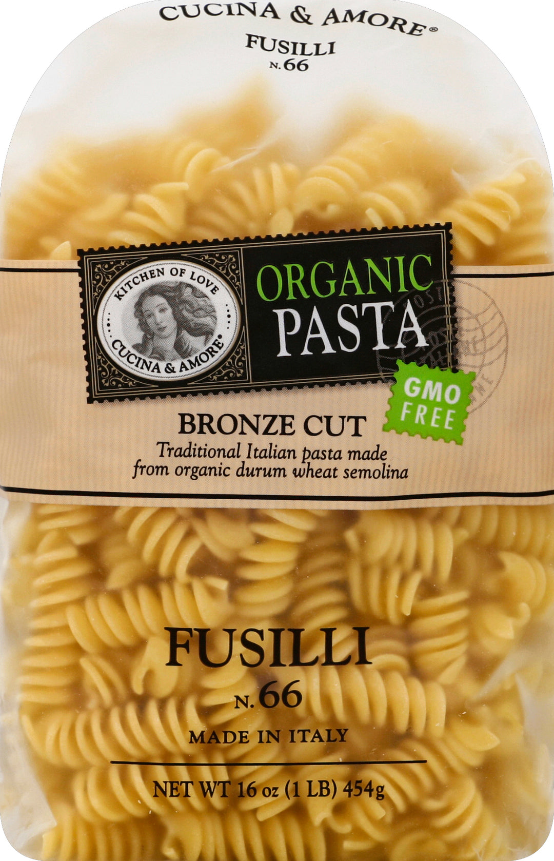 Cucina & Amore Pasta Fusilli 12/16 Oz [UNFI #63886]