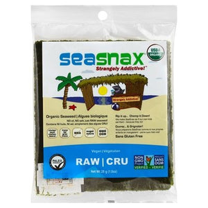 Seasnax Raw Raw Raw 10 Sheets 16/1 Oz [UNFI #04917]