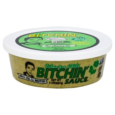 Bitchin Cilantro Chili Sauce 6/8 Oz [UNFI #74997]