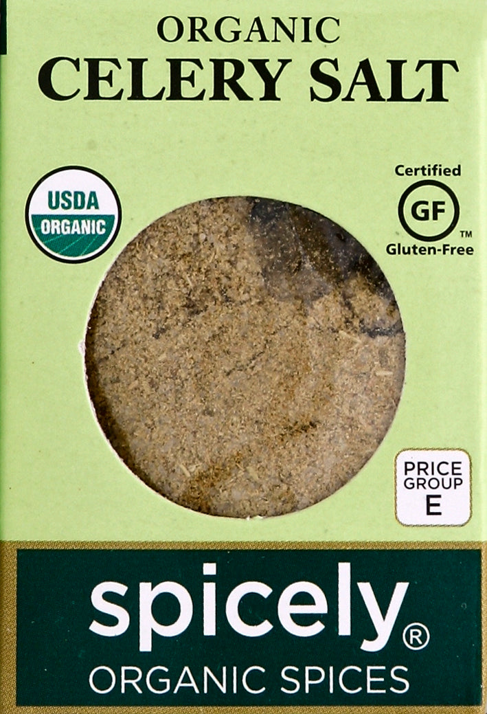 Spicely Organics Celery Salt 6/.5 Oz [UNFI #14220]