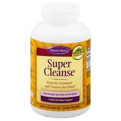 Natures Secret Super Cleanse 200 Tab [UNFI #70210] T