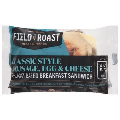 Field Roast Plant Based Breakfast Sandwich 12/7.16 Z [UNFI #14824]