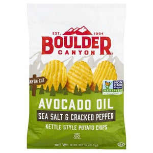 Boulder Canyon Sea Salt & Cracked Pepper 12/5.25 Oz [UNFI #57262]