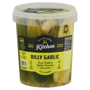 Cleveland Kitchen Dilly Garlic Spears 6/32 OZ [UNFI #15632]