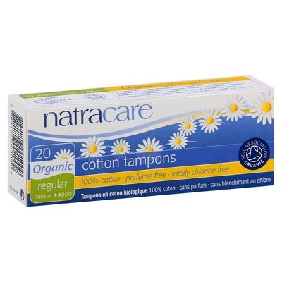 Natracare Regular 12/20 Ct [UNFI #57146] T
