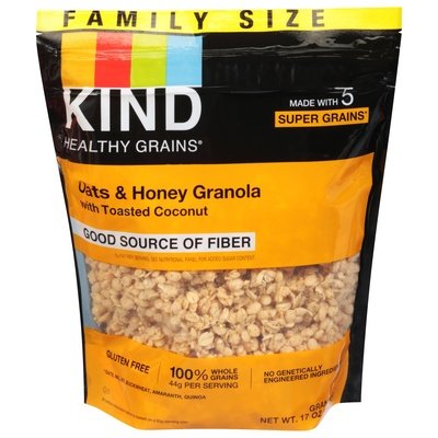 Kind Clusters Oats & Honey,Cnut 6/17 Oz [UNFI #71558]