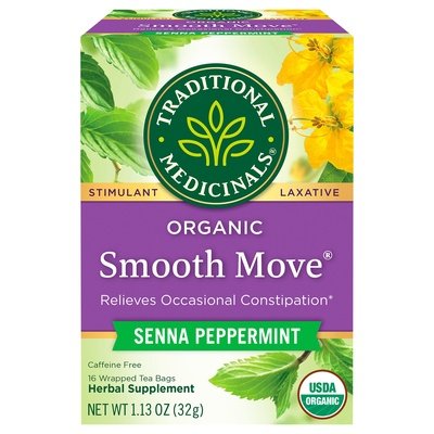 Traditional Medicinals Smooth Move Senna Peppermint 6/16 Bag [UNFI #84362] T