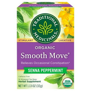 Traditional Medicinals Smooth Move Senna Peppermint 6/16 Bag [UNFI #84362] T