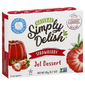 Simply Desserts Strawberry 6/.7 Oz [UNFI #30645]