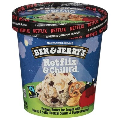 Ben & Jerrys Netiflix & Chilled 8/Pint [UNFI #03616]