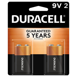 Duracell Alkaline Battery All Purp 9 V 12/2 Pk [UNFI #56175] T