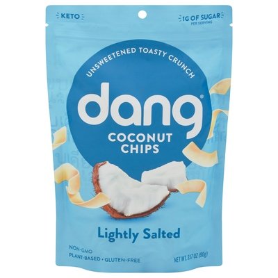 Dang Lightly Salted Unsweetened 12/3.17 Oz [UNFI #64421]