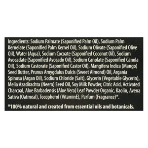 One With Nature Activated Charcoal 3/3.5 Oz [UNFI #31117] T