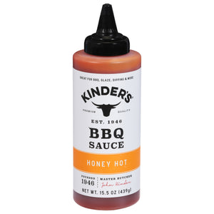 KinderS Hot Honey BBQ Sauce 6/15.5 OZ [UNFI #78903]