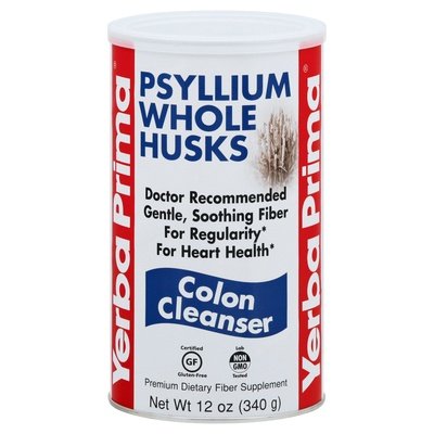 Yerba Prima Psyllium Husk Whole 12 Oz [UNFI #40709] T