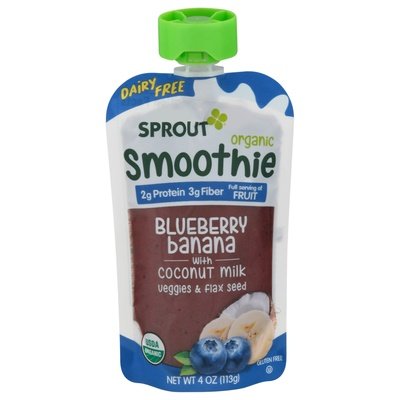 Sprout Blueberrybanana Smoothie 6/4 Oz [UNFI #78448]