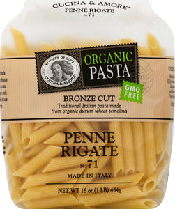 Cucina & Amore Pasta Penne Rigate 12/16 Oz [UNFI #63887]