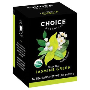 Choice Organics Jasmine Green 6/16 Bag [UNFI #28132]