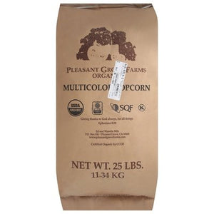 Grains Popcorn Red White Blue Yellow 25 Lb [UNFI #00562]