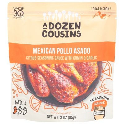 A Dozen Cousins Sauce Mexican Pollo Asado 10/3 Fz [UNFI #07161]