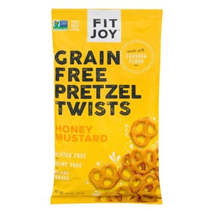Fitjoy Honey Mustard Pretzel Grain Free 12/4.5 Oz [UNFI #44134]