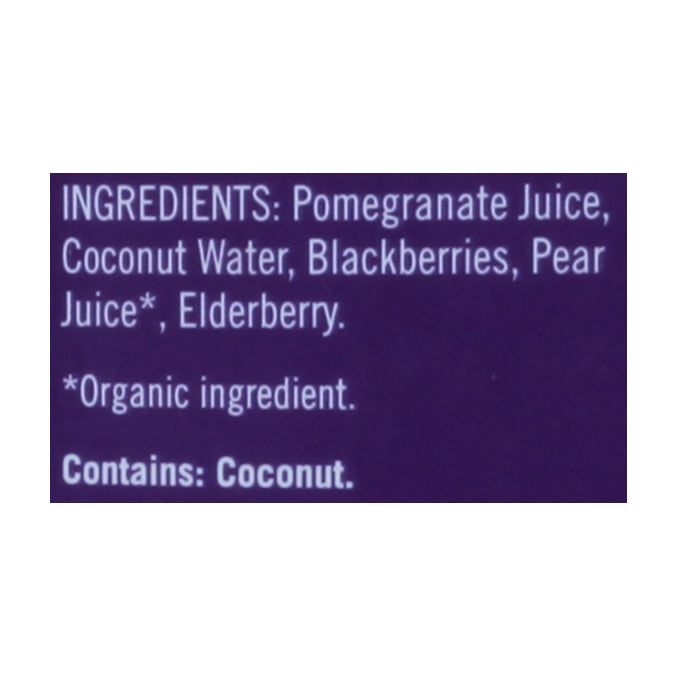 Just Made Juice Pomegranate Elderberry 8/11.8 Oz [UNFI #14133]