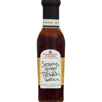 Stonewall Kitchen Teriyaki Sauce Sesame Ginger 6/11 Oz [UNFI #36976]