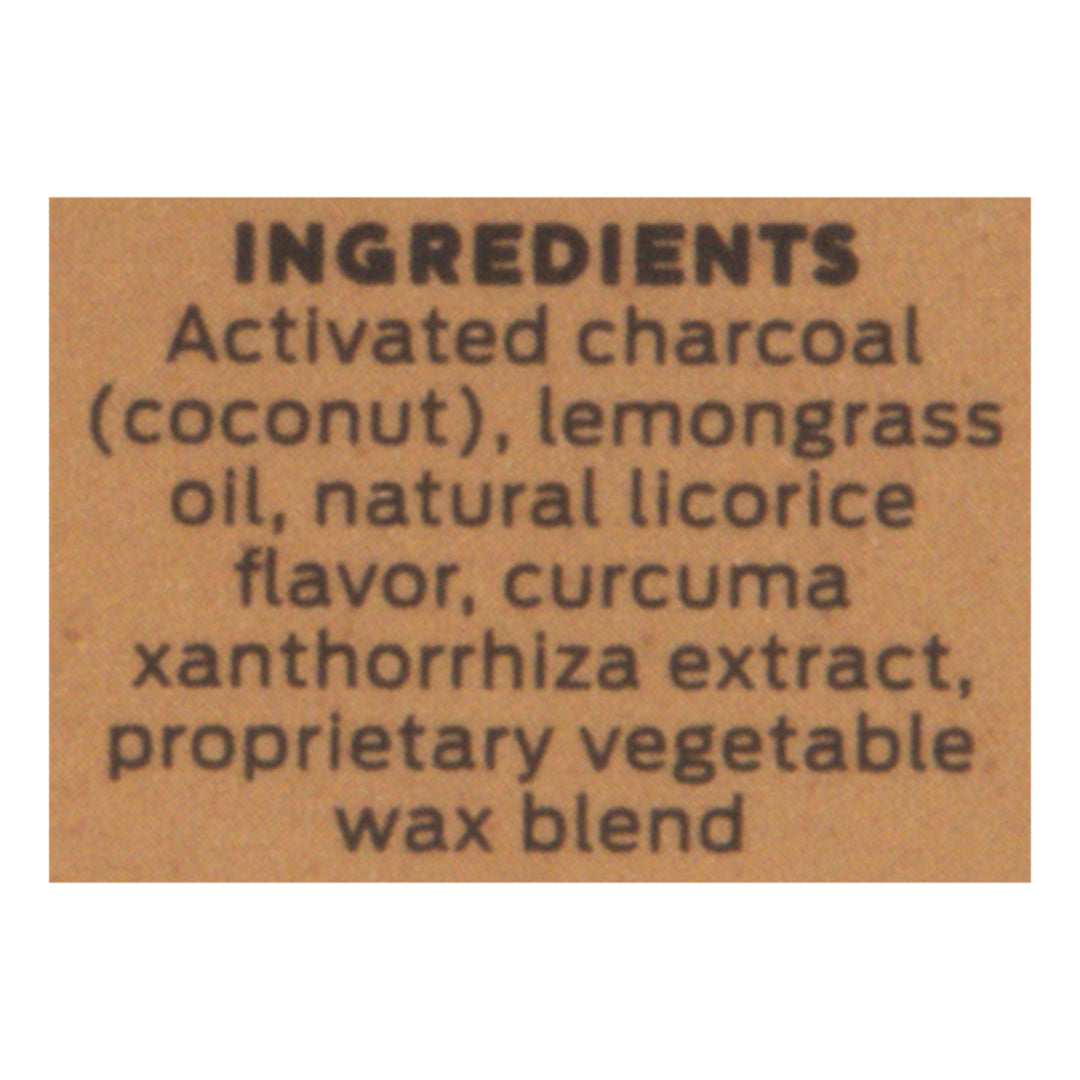 Dr. Tungs Activated Charcoal Floss 6/30 Yd [UNFI #40504] T