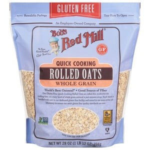 Bobs Red Mill Quick Cooking Rolled Oats Gf 4/28 Oz [UNFI #19899]