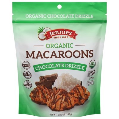 Jennies Chocolate Drizzle Macaroons 6/5.25 Oz [UNFI #72119]