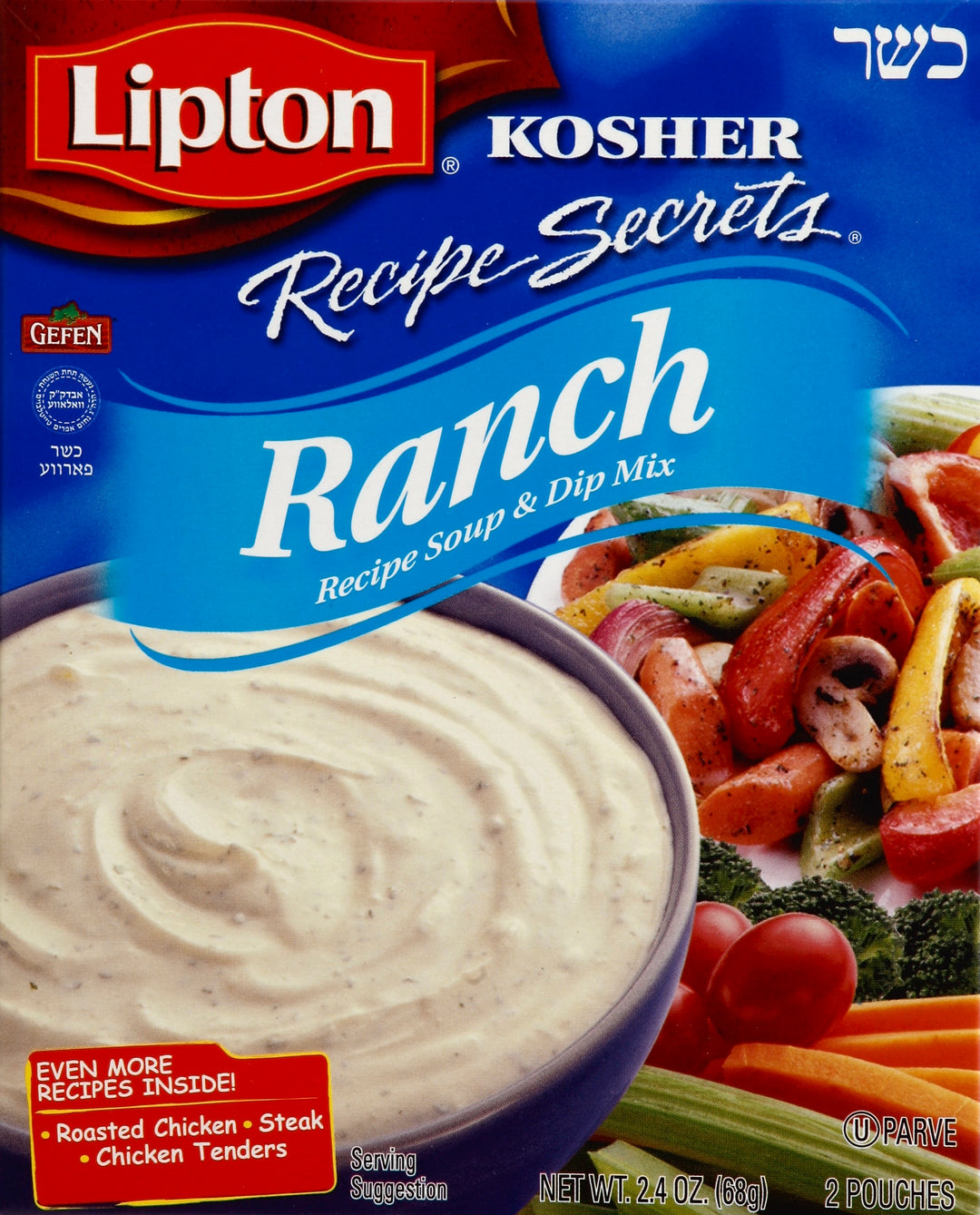 Lipton Soup Ranch Kosher 12/2.4 Oz [UNFI #77931]