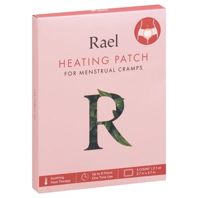 Rael Inc Heating Patch Cramps 3 Ct [UNFI #47135] T