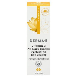 Derma E Eye Cream Vitamin C Dark Circles .5 Oz [UNFI #64001] T