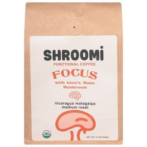 Shroomi Coffee Mushroom Ground 6/12 Oz [UNFI #18273]