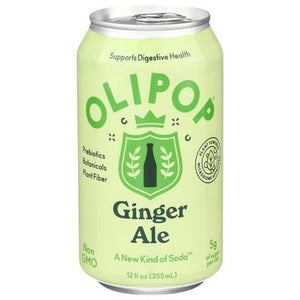 Olipop Ginger Ale Soda 12/12 Oz [UNFI #17960] T