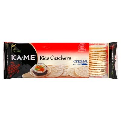 Ka-Me Cracker Rice Plain 12/3.5 Oz [UNFI #26800]