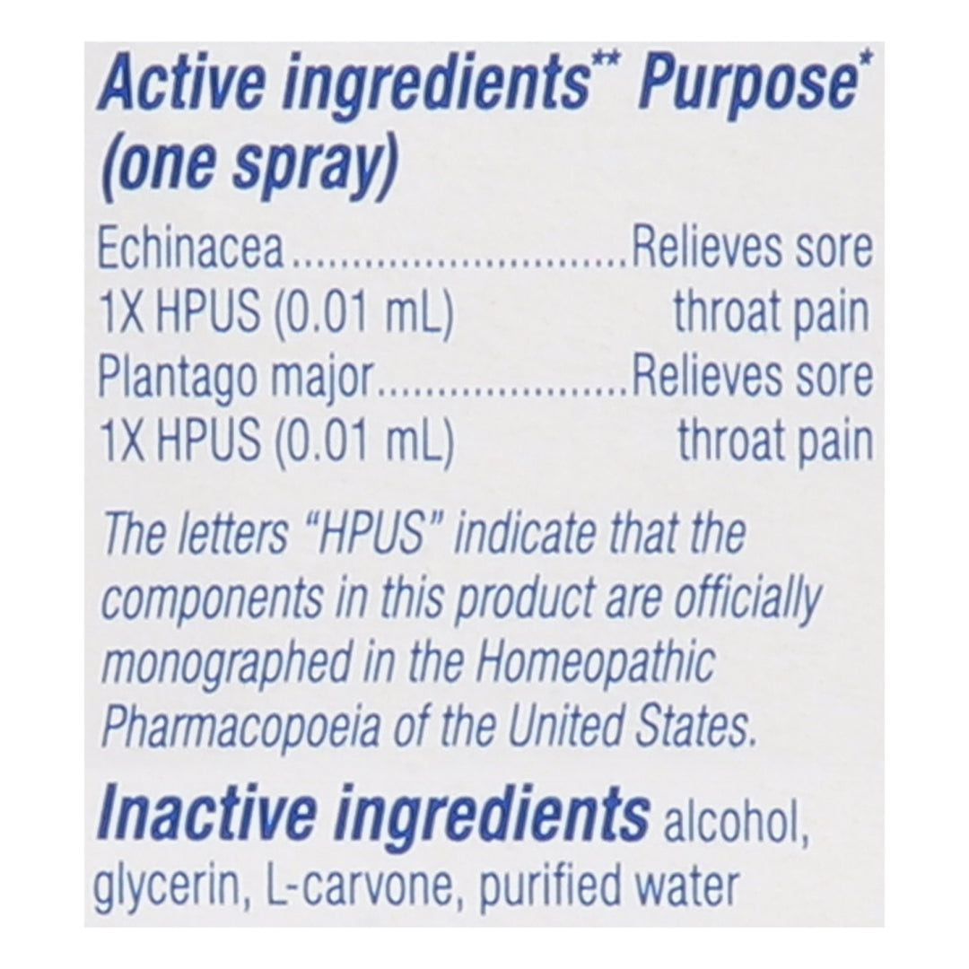 Boiron Throatcalm Spray .68 Oz [UNFI #45138] T