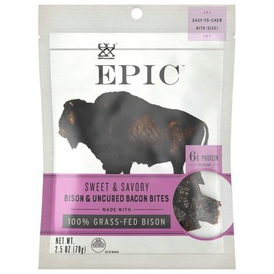 Epic Bison Bacon Chia 8/2.5 Oz [UNFI #46902]