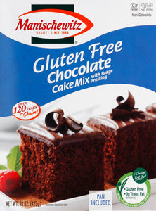 Manischewitz Cake Mix Chocolate Gluten Free 12/15 Oz [UNFI #14623]