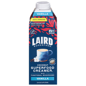 Laird Superfood Vanilla Coconut Creamer 6/25.4 OZ [UNFI #23312]