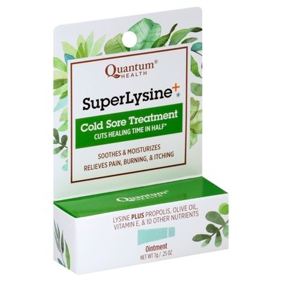 Quantum Health Suplysine+ Cold Sore Relief Cream .25 Oz [UNFI #58639] T