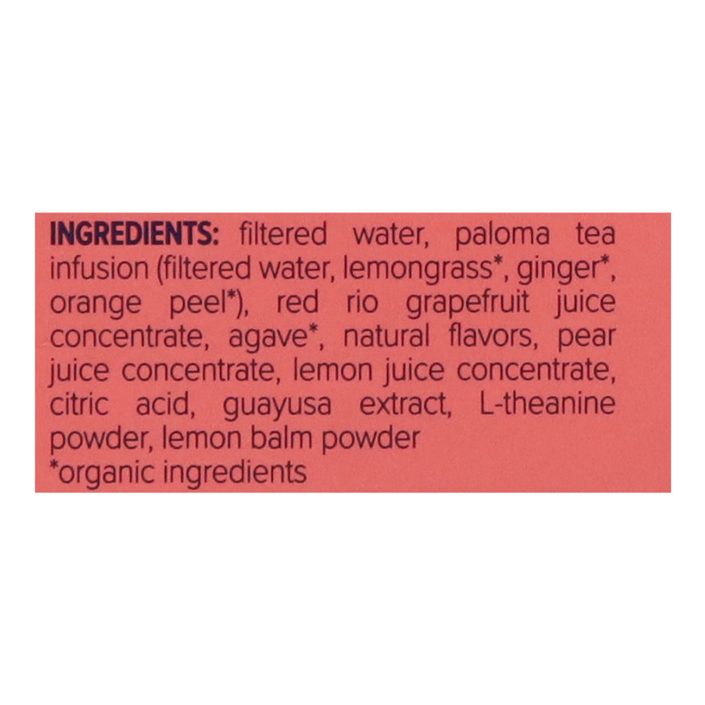 Recess Grapefruit Paloma 6/4/12 Oz [UNFI #04479]