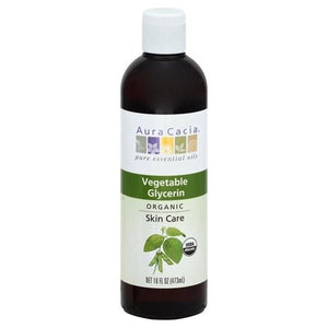 Aura Cacia Vegetable Glycerin 16 Oz [UNFI #71636] T