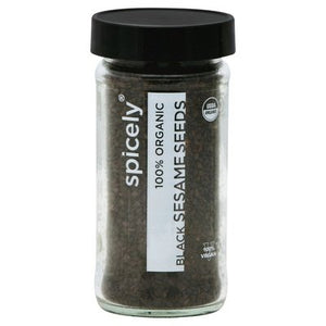 Spicely Organics Sesame Seeds Black 3/2 Oz [UNFI #13805]
