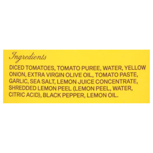 Sauz Summer Lemon Marinara 6/25 Oz [UNFI #67839]
