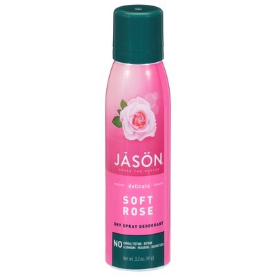 Jason Natural Products Spray,Soft Rose 3.2 Oz [UNFI #10049] T