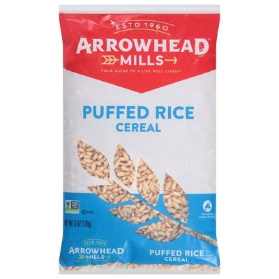 Arrowhead Mills Puffed Rice 12/6 Oz [UNFI #52031]