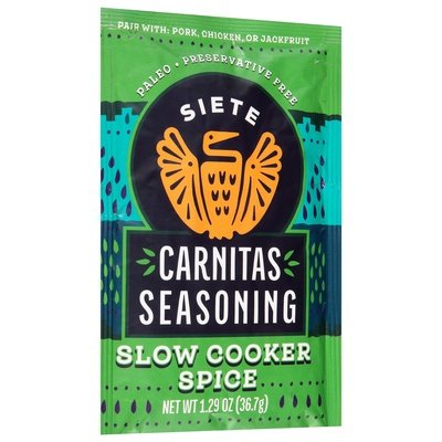 Siete Seasoning Carnitas 12/1.29 Oz [UNFI #48713]