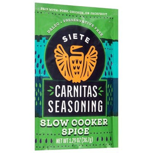 Siete Seasoning Carnitas 12/1.29 Oz [UNFI #48713]
